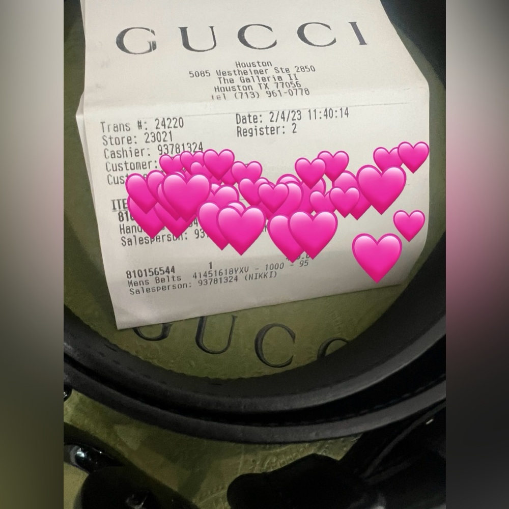 Gucci GG Marmont Black-on-Black Belt
Excellent Condition - Picture 8 of 8